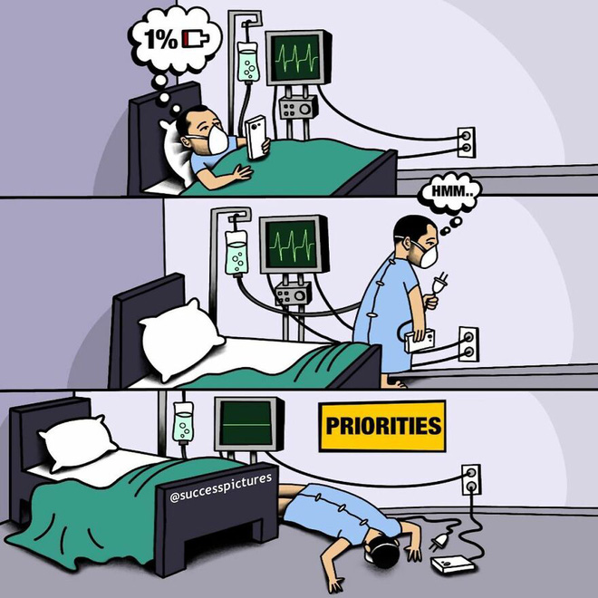 Bạn nên ưu tiên sức khỏe, nếu không mọi ham muốn khác đều vô nghĩa