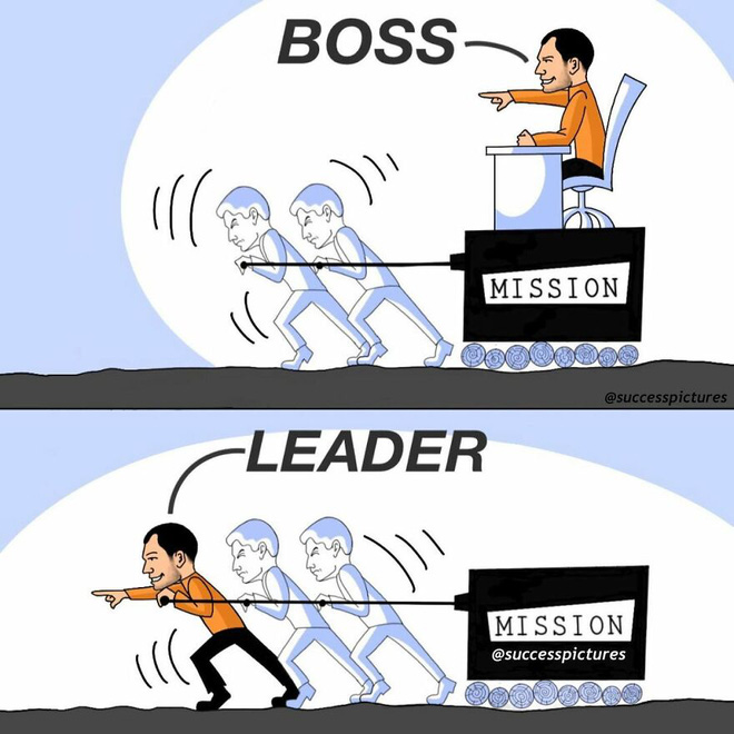 Người chủ tốt là người cùng cả team nỗ lực từng giờ chứ không phải người thích ra oai