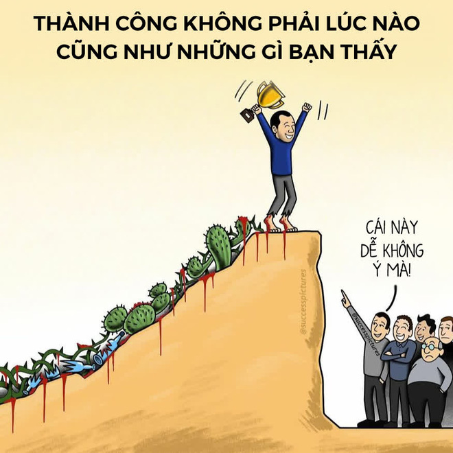 Muốn đứng ở vị trí không ai đứng được, bạn cần chịu được những cảm giác không ai chịu nổi