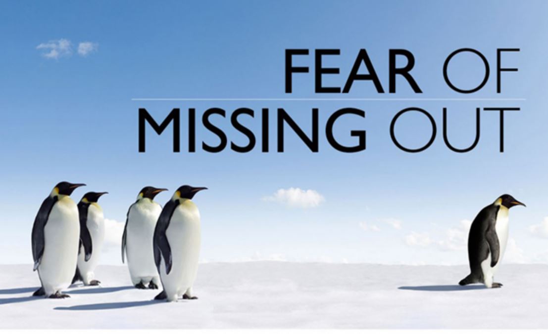 Thị trường có nhiều biến động, chuỗi thua hoặc thắng liên tục, tin đồn và tin tức là 3 yếu tố kích hoạt FOMO Thị trường có nhiều biến động, chuỗi thua hoặc thắng liên tục, tin đồn và tin tức là 3 yếu tố kích hoạt FOMO