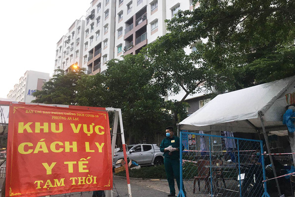 Từ 0h ngày 20/6, TP.HCM phong tỏa các khu phố 2, 3, 4 thuộc quận Bình Tân trong 14 ngày