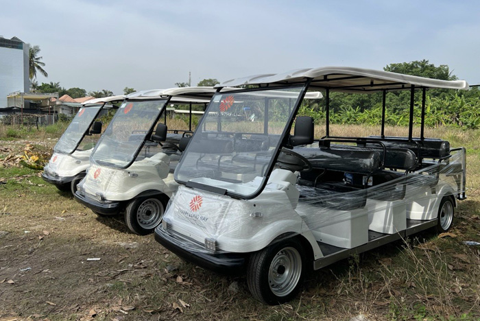 Xe điện du lịch Sanyo cũ 11 chỗ thu hút người dùng với 3 lý do sau!