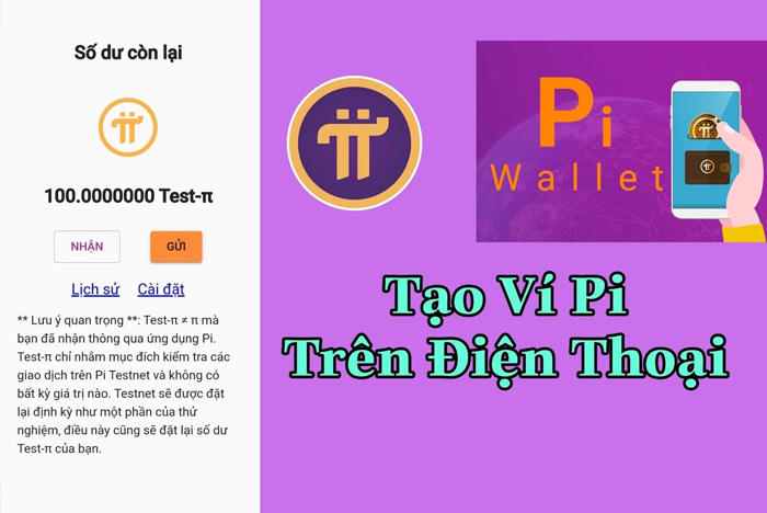 Hướng dẫn cài đặt và tạo ví Pi Network trên điện thoại chỉ mất vài phút