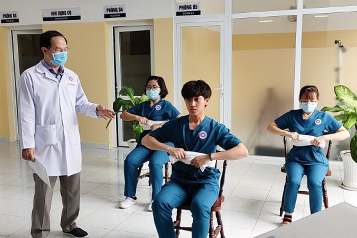 Bài tập thở cho các F0 điều trị tại nhà