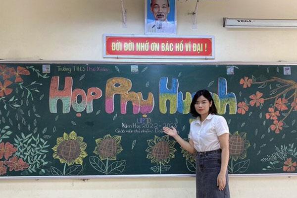 Cách trang trí bảng họp phụ huynh sao cho đẹp