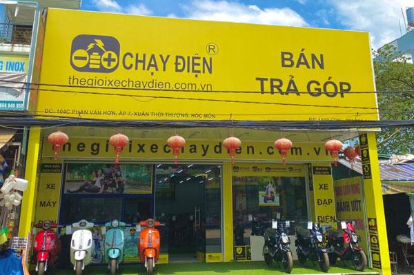Cửa hàng Bán trả góp của Thế Giới Xe Chạy Điện khai trương tại Hóc Môn