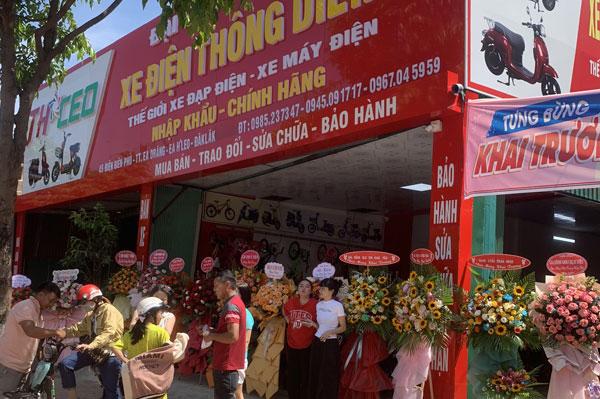 Thế Giới Xe Chạy Điện tiếp tục chào đón đại lý ủy quyền Thông Diễm tại ĐăkLăk