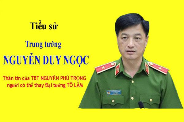 Tìm hiểu tiểu sử, quá trình công tác của đồng chí Nguyễn Duy Ngọc