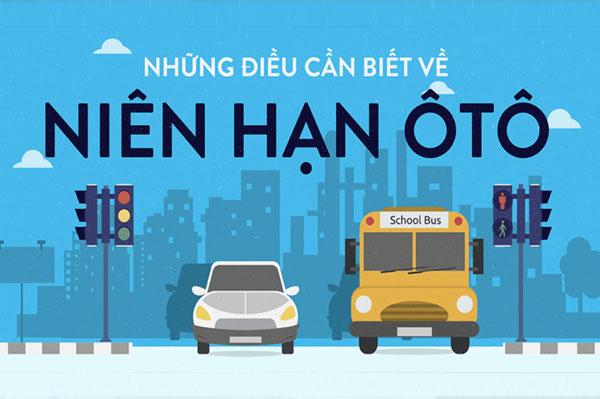 Xe ô tô có niên hạn sử dụng bao nhiêu năm theo quy định mới nhất