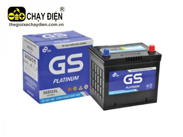 ẮC QUY GS 55D23L MF (12V-60AH)