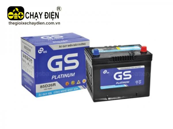 ẮC QUY GS 85D26R MF (12V-75AH)