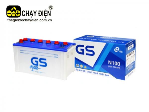 ẮC QUY GS N100 (12V-100AH)