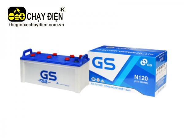 ẮC QUY GS N120 (12V-120AH)