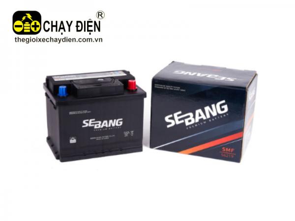 ẮC QUY SEBANG SMF 56219 DIN62L (12V-62AH)