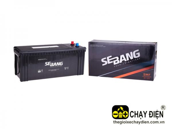 ẮC QUY SEBANG SMF N120 (12V-120AH)