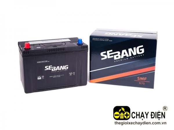 ẮC QUY SEBANG SMF N70 (12V-70AH)