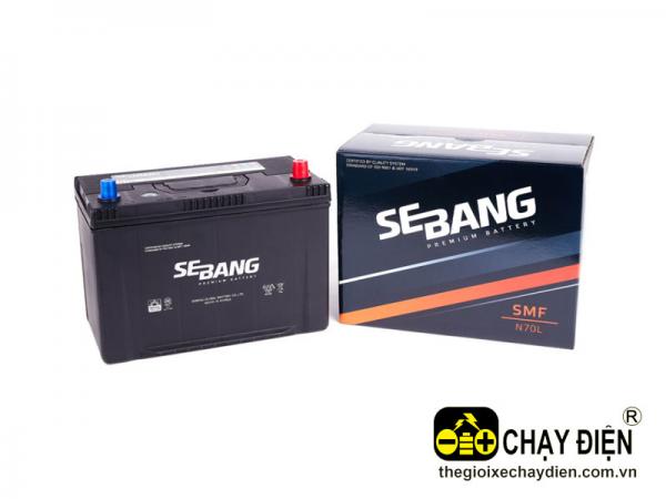 ẮC QUY SEBANG SMF N70L (12V-70AH)