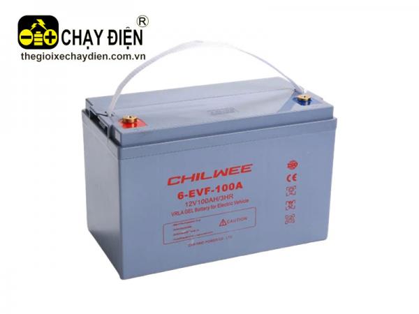 ẮC QUY XE ĐIỆN CHILWEE 6-EVF-100A 12V 100AH