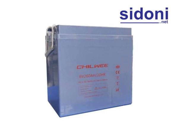 Ắc quy xe điện Chilwee 6V 260AH / 3HR