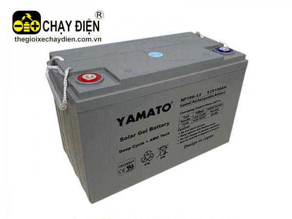 ẮC QUY XE ĐIỆN YAMATO 12V 100AH