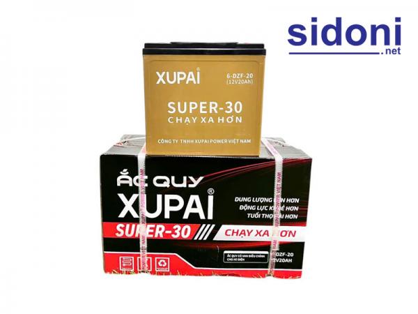 Ắc quy xe máy điện Xupai 12V 20Ah