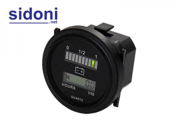 Báo bình QUARTZ 12V -72V có đồng hồ