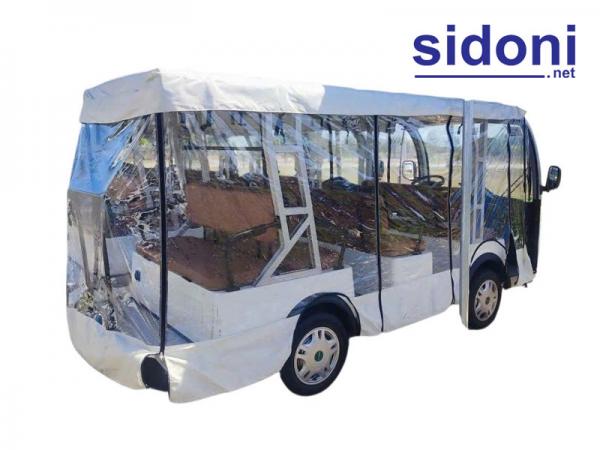 Bạt trong che mưa xe điện LV TONG 8, 11, 14 chỗ