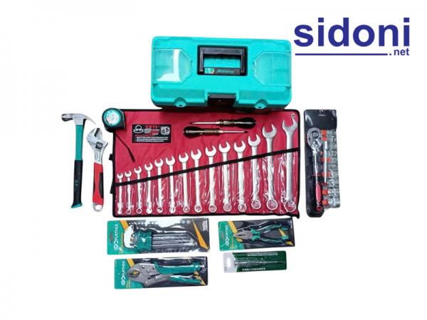 Bộ đồ nghề sửa xe đạp điện 11 món có thùng