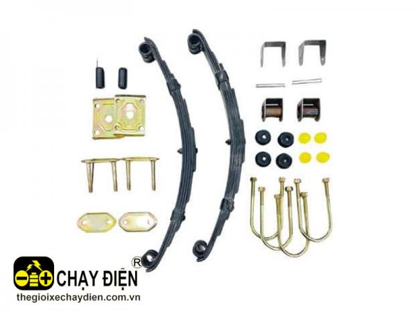 BỘ NHÍP XE 3 BÁNH CHỞ HÀNG 5 LÁ NHỎ