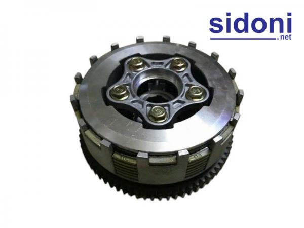 Cụm côn 5 trụ 7 lá xe 3 bánh chở hàng