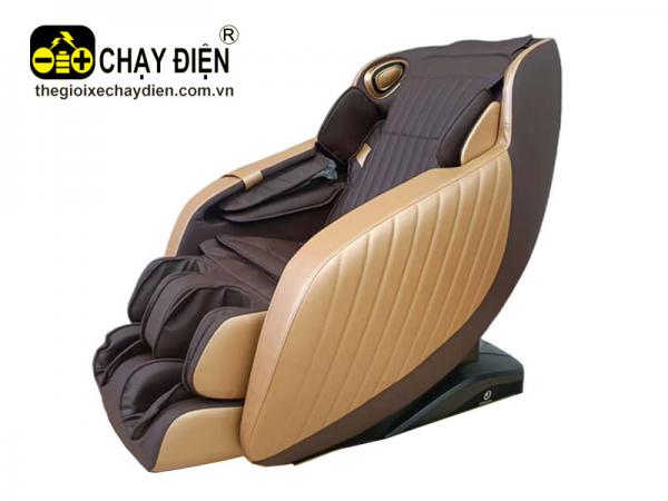 GHẾ MASSAGE OKINAWA OS - 725 NÂU KEM