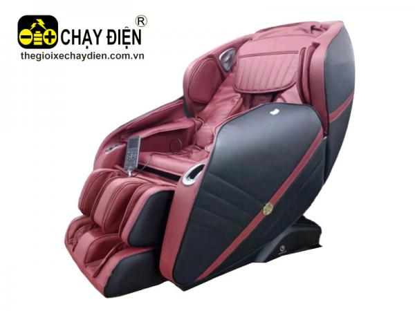 GHẾ MASSAGE OKINAWA REGAL - 3000 ĐỎ ĐEN
