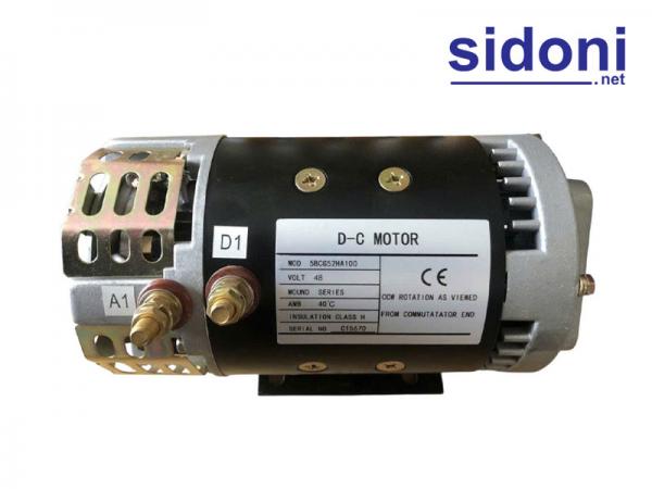 Mô tơ điện 48V-2.6KW xe nâng người Genie Z45, Z34