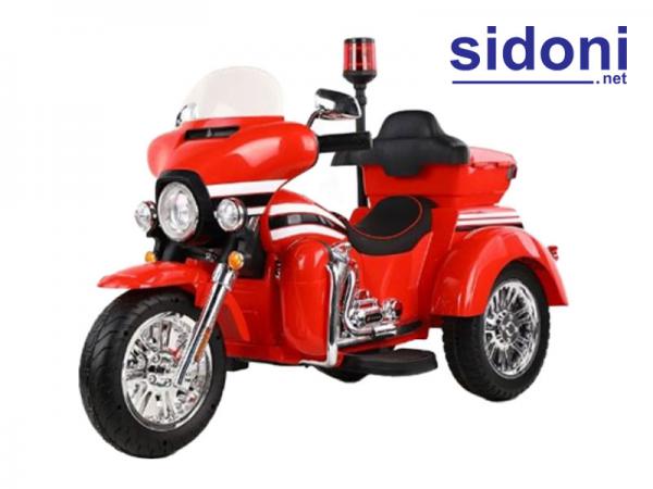 Mô tô điện cảnh sát trẻ em SMT 111 đỏ