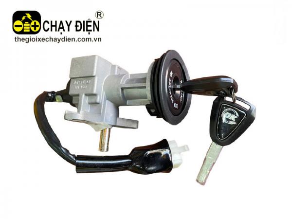 Ổ KHÓA XE MÁY ĐIỆN DK ROMA LITE