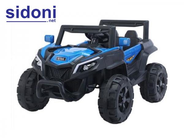 Ô tô điện trẻ em 6188 xanh dương đen