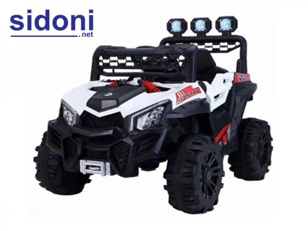 Ô tô điện trẻ em 800 Mini đen trắng