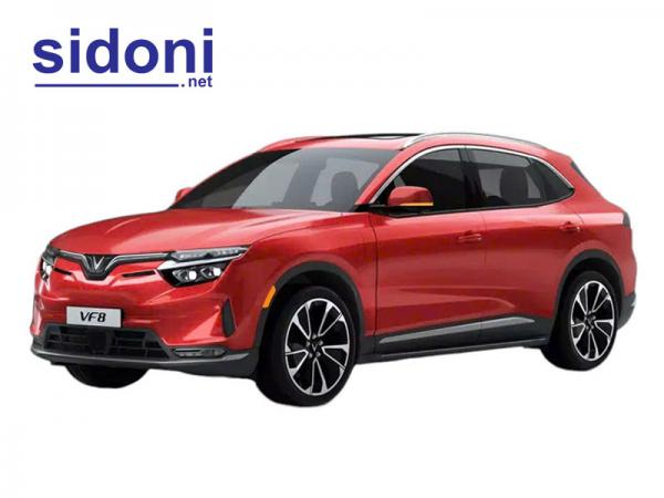 Ô tô điện Vinfast VF 8S LUX thuê pin đỏ