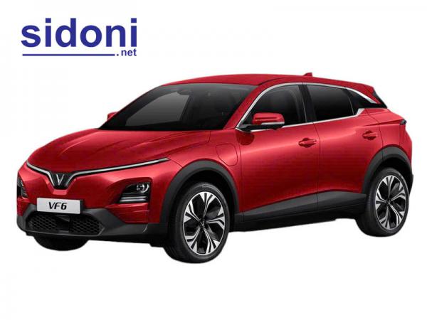 Ô tô điện Vinfast VF6 Plus thuê pin đỏ