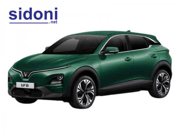 Ô tô điện Vinfast VF6 Plus thuê pin xanh rêu