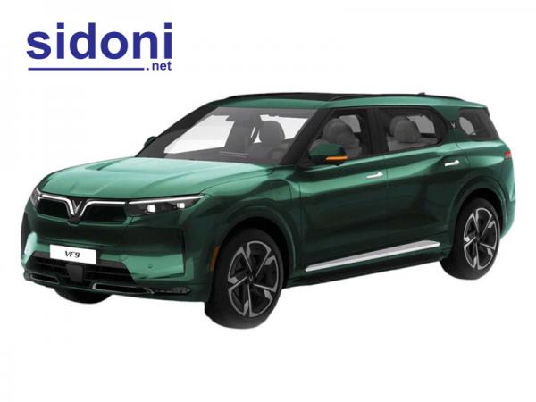 Ô tô điện Vinfast VF9 PLUS mua pin xanh rêu