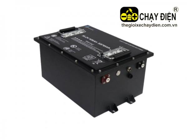 PIN LITHIUM 48V 100AH LIFEPO4 CHO XE GOLF, XE ĐIỆN DU LỊCH