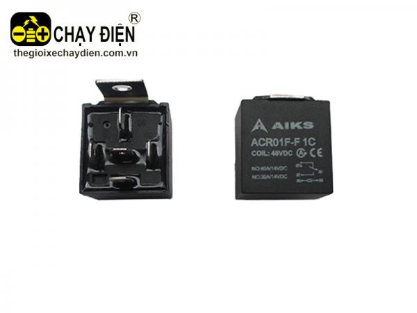 RƠ LE XE ĐIỆN 5 CHÂN AIKS ACR01F-F1C 4V