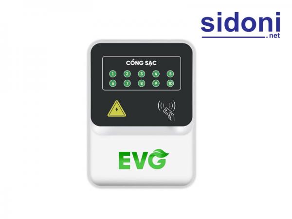 Trạm xe máy điện treo tường EVG 003 10 cổng sạc