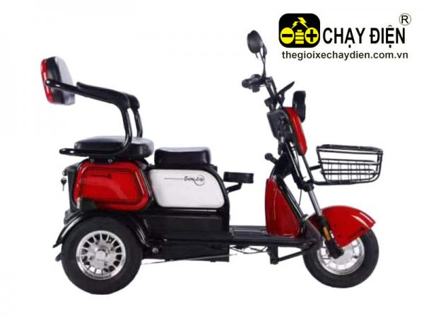 XE 3 BÁNH ĐIỆN ĐA NĂNG FMT 02 ĐỎ 