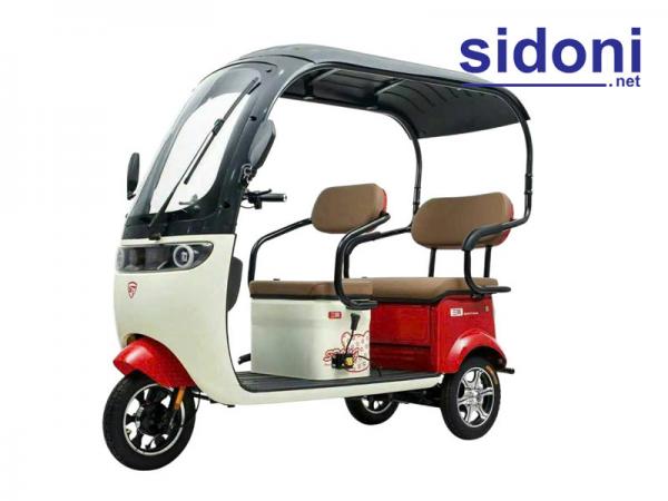 Xe 3 bánh điện mái che Vnbike J3