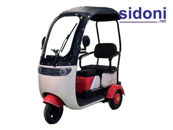 Xe 3 bánh điện mái che Vnbike X302 kem