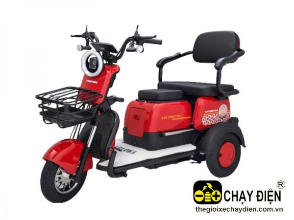 Xe 3 bánh điện VICTORY FLY ĐỎ