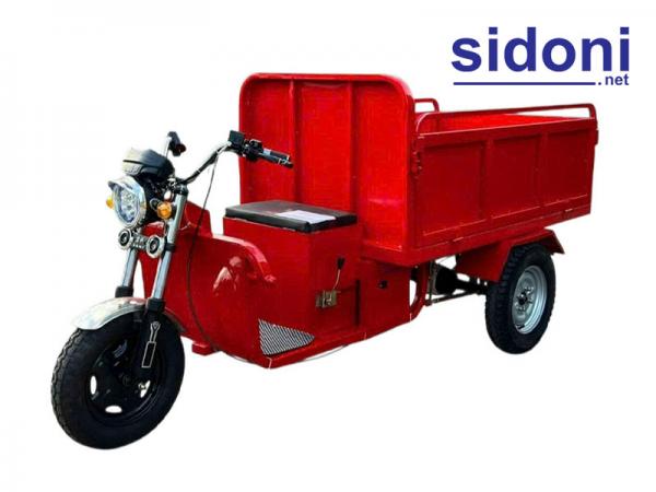 Xe 3 bánh Smart M500 chở hàng 500kg, thùng lửng