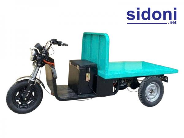 Xe 3 bánh Smart M500 chở hàng 500kg, thùng phẳng